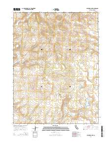 Buckhorn Lake 2015 topographic map thumbnail