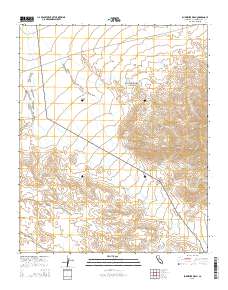Budweiser Wash 2015 topographic map thumbnail