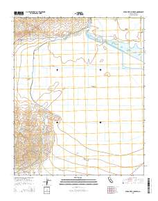 Buena Vista Lake Bed 2015 topographic map thumbnail