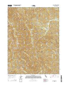 Bull Creek 2015 topographic map thumbnail