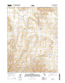 Bull Flat 2015 topographic map thumbnail