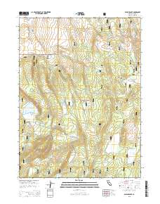 Bullard Lake 2015 topographic map thumbnail