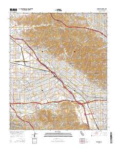 Burbank 2015 topographic map thumbnail