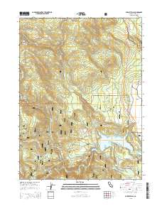 Burney Falls 2015 topographic map thumbnail