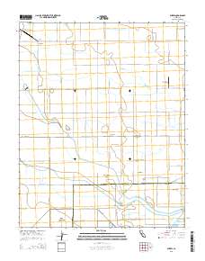 Burrel 2015 topographic map thumbnail