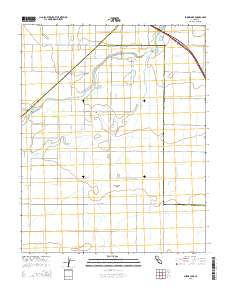 Burris Park 2015 topographic map thumbnail