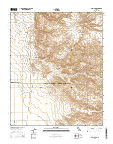 Burro Canyon 2015 topographic map thumbnail