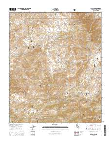 Butler Peak 2015 topographic map thumbnail