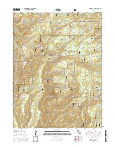 Butte Meadows 2015 topographic map thumbnail