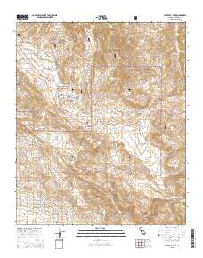 Butterfly Peak 2015 topographic map thumbnail