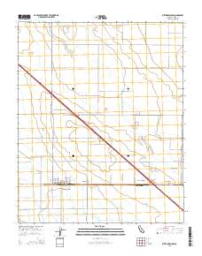 Buttonwillow 2015 topographic map thumbnail