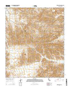 Buzzard Spring 2015 topographic map thumbnail