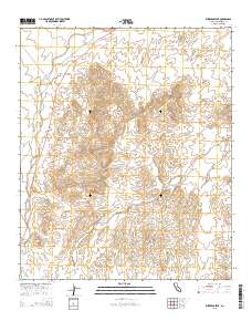 Buzzards Peak 2015 topographic map thumbnail