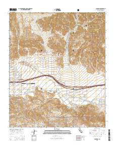 Cabazon 2015 topographic map thumbnail