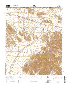 Cadiz Valley SW 2015 topographic map thumbnail
