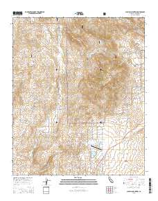 Cahuilla Mountain 2015 topographic map thumbnail
