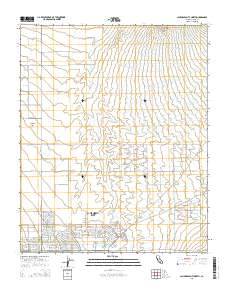 California City North 2015 topographic map thumbnail