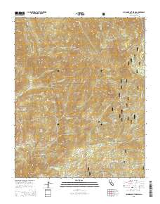 California Hot Springs 2015 topographic map thumbnail