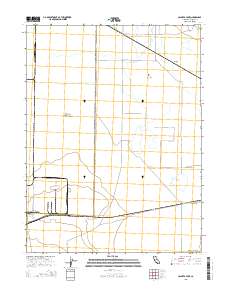 Calneva Lake 2015 topographic map thumbnail