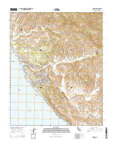 Cambria 2015 topographic map thumbnail
