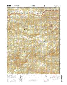 Camino 2015 topographic map thumbnail