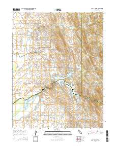 Camp Far West 2015 topographic map thumbnail