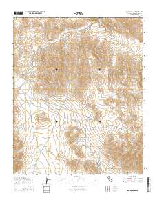 Camp Rock Mine 2015 topographic map thumbnail