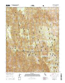 Cannell Peak 2015 topographic map thumbnail