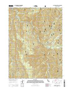 Canthook Mountain 2015 topographic map thumbnail