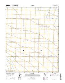 Cantua Creek 2015 topographic map thumbnail