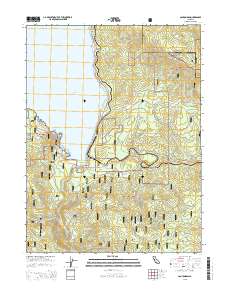 Canyondam 2015 topographic map thumbnail