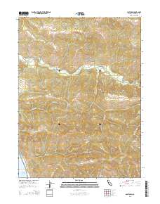 Capetown 2015 topographic map thumbnail
