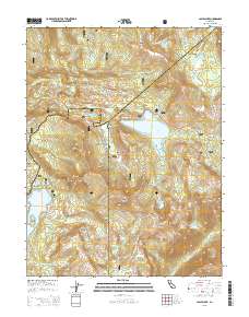 Caples Lake 2015 topographic map thumbnail