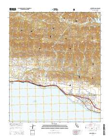 Carpinteria 2015 topographic map thumbnail