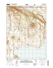 Carr Butte 2015 topographic map thumbnail
