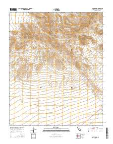 Castle Dome 2015 topographic map thumbnail