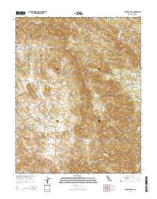 Catheys Valley 2015 topographic map thumbnail