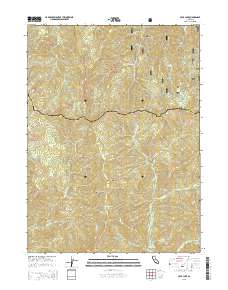 Cecil Lake 2015 topographic map thumbnail