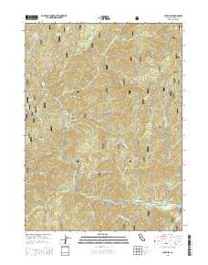 Cecilville 2015 topographic map thumbnail