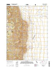 Cedarville 2015 topographic map thumbnail