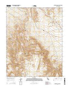 Centennial Canyon 2015 topographic map thumbnail