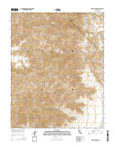 Cerro Colorado 2015 topographic map thumbnail