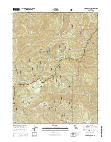 Chanchelulla Peak 2015 topographic map thumbnail