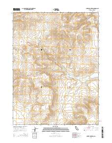 Cherry Mountain 2015 topographic map thumbnail