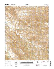 Cherry Peak 2015 topographic map thumbnail