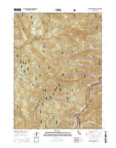 Chicken Hawk Hill 2015 topographic map thumbnail