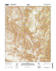 Chickencoop Canyon 2015 topographic map thumbnail