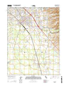 Chico 2015 topographic map thumbnail