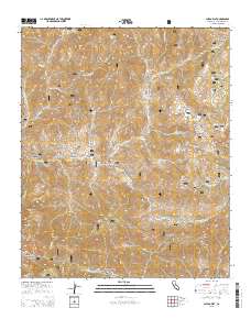 Chilao Flat 2015 topographic map thumbnail
