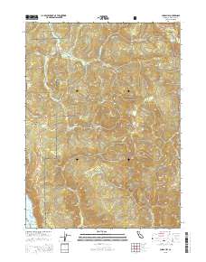 Childs Hill 2015 topographic map thumbnail